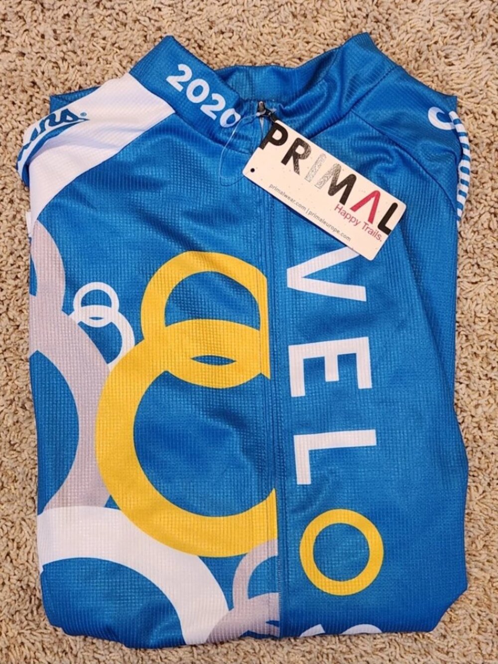 Primal Women XL VeloSano Cleveland Clinic Cycling Jersey Sport Cut Ohio NOS 2020 - Picture 16 of 16